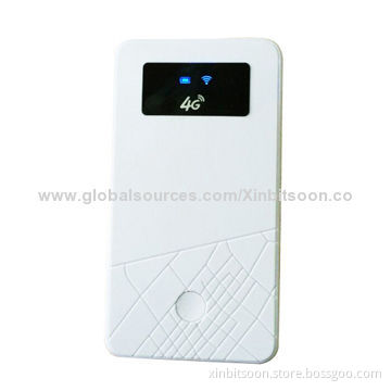 Mini 3G/4G WiFi Router, Power Bank 5,000mAh with SIM Slot & RJ45 Port